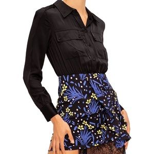 Self Portrait Willow Shirt Dress